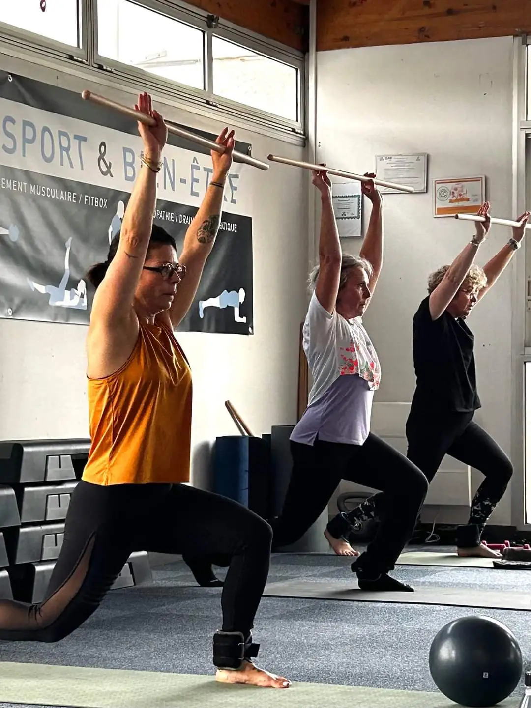 Cours de fitness collectif and la salle de sport à Plérin 
