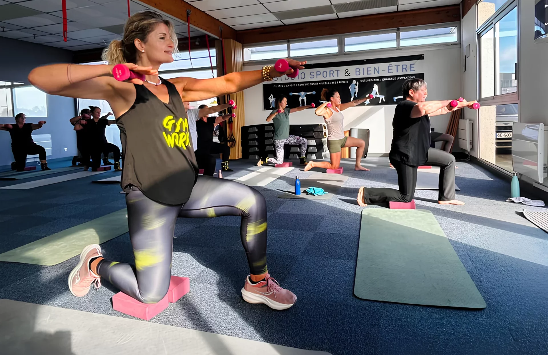 Un Cours de Pilates dynamique à Plérin au STUDIO SPORT ET BIEN ETRE